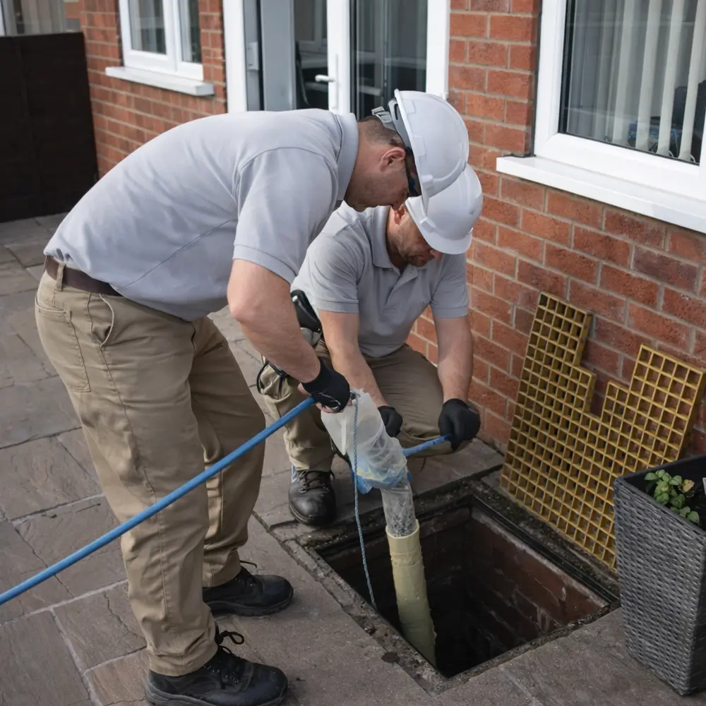 Blocked drain repair service in Ox